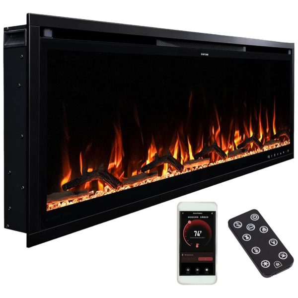 ectqtlwhfgsb0b_0-4 jpg - Lareira Elétrica de Embutir A44x127L com Controle por APP e Chamas Multicoloridas, 110V 1500W, Modern Ember, Preta