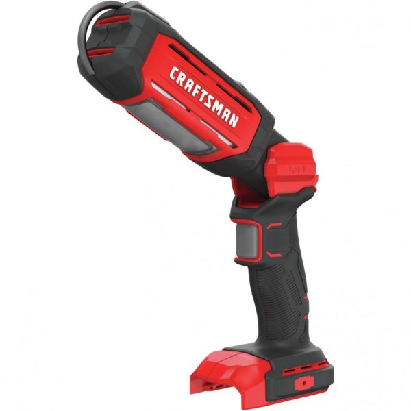 ectqtw2wvqx70b_0 jpg - V20, Lanterna Led, Portátil com Kit de Bateria, 700 lumens, 20 V, CRAFTSMAN, Vermelho