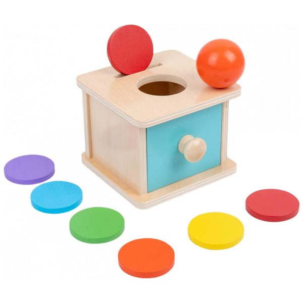 ectqvsshsspb0b_0 jpg - Brinquedo Montessori Caixa de Encaixar as Bolinhas para Crianças de 6 a 12 Meses, Adena Montessori