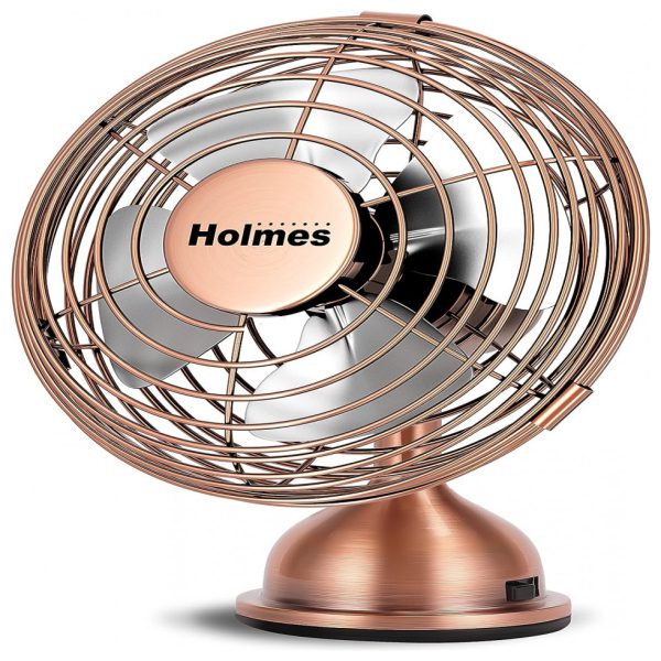 ectqwcfu66i10b_0 jpg - Holmes Ventilador de Mesa, mini, , 25 W, 110v, cobre