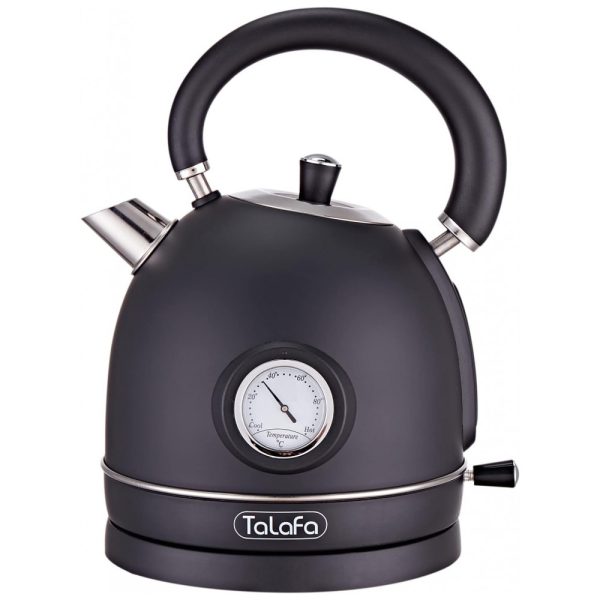 ectqwlqpvy490b_0 jpg - Chaleira Elétrica de 1.7L com Desligamento Automático, Aço Inoxidável, 1500W, 110v, TALAFA, Preto