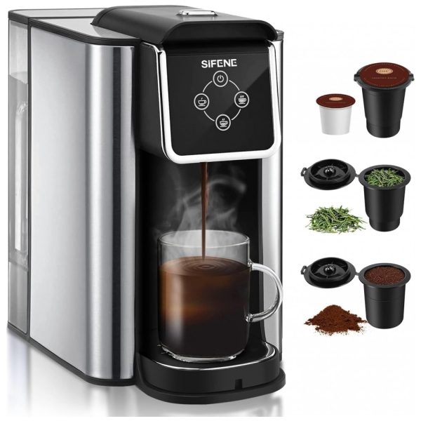 ectqwrdznqq90b_0 jpg - Cafeteira Elétrica Expresso Manual 1.5L, Desliga se Automaticamente e Aço Inoxidável, 110v, SIFENE, Preto