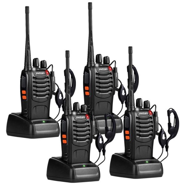 ectqx7b9tkm80b_0 jpg - Rádio Comunicador Walkie Talkie Pxton Longo Alcance para Adultos com Fones,16 Canais, Recarregáveis, Bateria Li ion,Lanterna e Carregador 4 Unidades