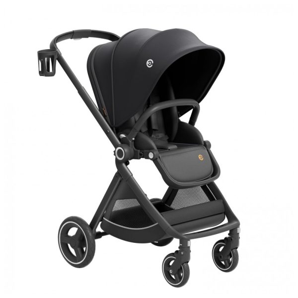 ectqx9mx32c90b_0 jpg - Carrinho de Bebê com Assento Reversível para 0 a 36 Meses, ELITTLE, Preto