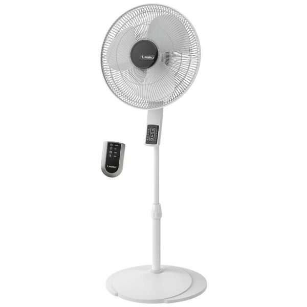 ectqxtfffcn80b_0-3 jpg - Ventilador de Torre com Termostato, Altura Ajustável, Controle Remoto, Temporizador e 4 Velocidades, 110V 77W, Lasko S16614, Branco