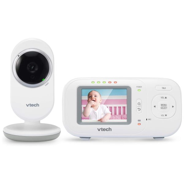 ectqxzv1jps70b_0 jpg - Babá Eletrônica com Monitor com Vídeo Digital, Cores Vivas e Visão Noturna Automática, VM320 VTECH, Branco