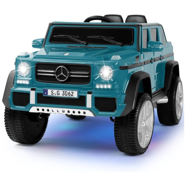 ectqy6nnrmc80b_0-1 jpg - Fitnessclub Mercedes Benz G65 Carro Elétrico para Crianças 1 Assento com Controle Remoto 2.4G, Azul