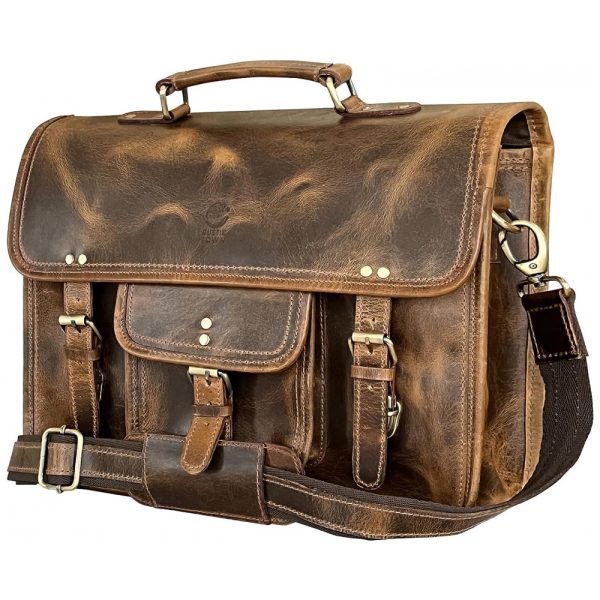 ectqygj98ww00b_0 jpg - RUSTIC TOWN SHS151104ADN Bolsa, Pasta de Couro Masculina para Laptop, Marrom