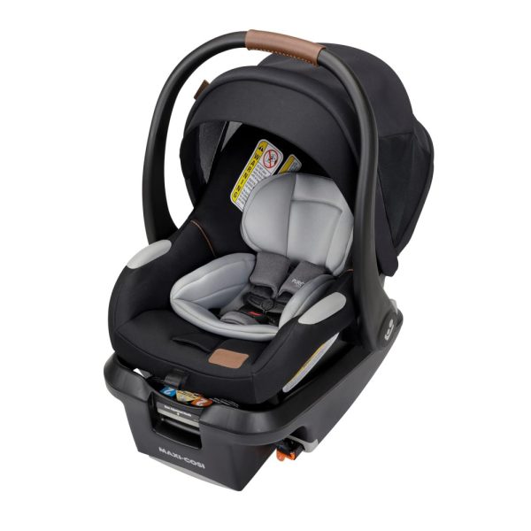 ectqykh9lqsc0b_0-2 jpg - Cadeira de Bebe para Carro Leve é Fácil de Transportar com Alça Ergonômica, Oferece Amortecimento com Almofadas Removíveis, Maxi Cosi Maxi Cosi s Mico Luxe, Preto e Cinza