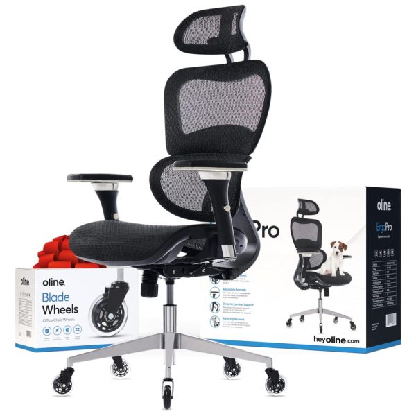 ectqzslvztx80b_0 jpg - Cadeira de Escritório Ergonômica Giratória e Ajustável com Apoio 4D, OLINE ErgoPro, Preto