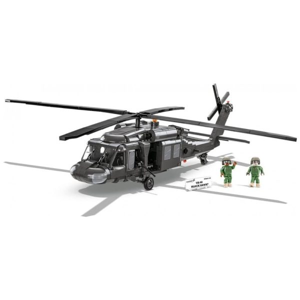 ectqztcm8nw90b_0-2 jpg - Kit de Construção Helicóptero Forças das 5817 Sikorsky Black Hawk com 905 Peças, COBI, Preto