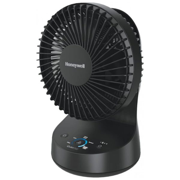 ectqzyx7tj3b0b_0 jpg - Ventilador de Mesa Silencioso e com 5 Níveis de Potência, 110V 40W, HONEYWELL HTF337B, Preto