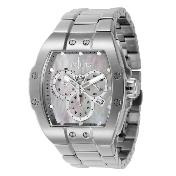 ectq00754_vni_0 jpg - Relógio masculino S1 Rally Paragon Swiss Ronda 5050.E Calibre com mostrador em madrepérola 44 mm. Aço 45700