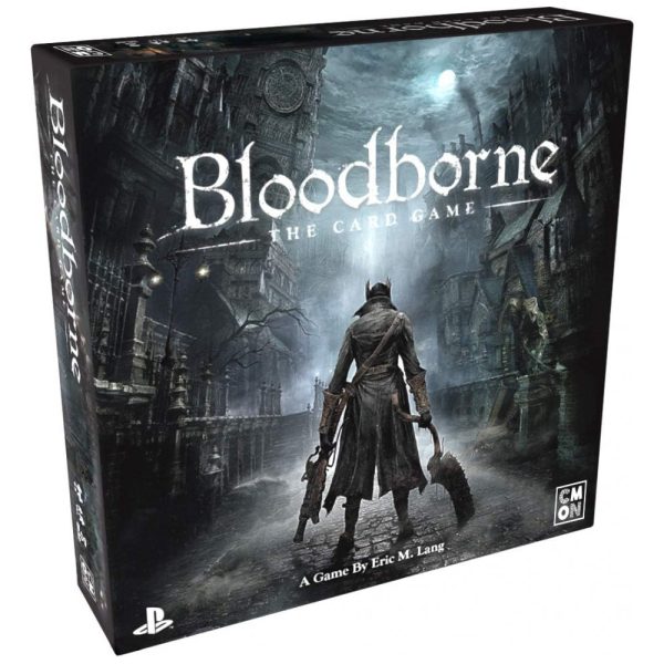 ectq08ykvyh10b_0 jpg - Jogo de Estratégia Bloodborne O Jogo de Cartas 3 a 5 Jogadores, Para Maiores de 14 Anos, CMON BBN001, Preto