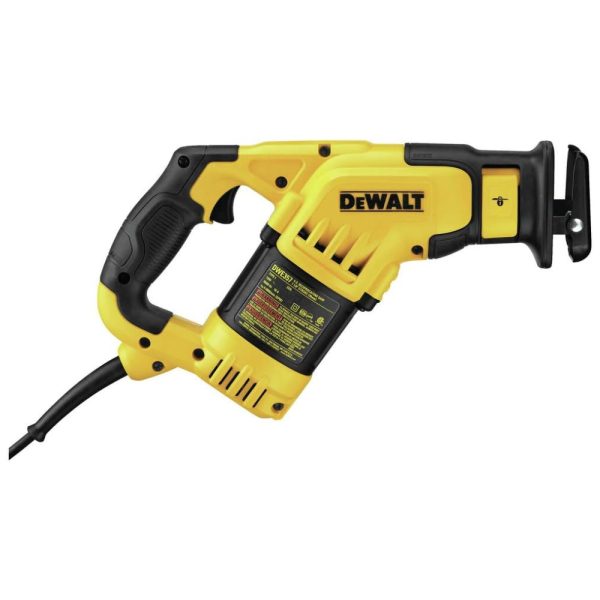 ectq0qusvn700b_0-1 jpg - Serra Sabre Compacta e Leve para Trabalhos Pesados, 110v, DEWALT DWE357, Amarelo