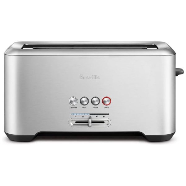 ectq0tbhmoc00b_0 jpg - Torradeira, com 4 fatias, 1800 W, aço inoxidável, 110v, BREVILLE BTA730XL, Prateado