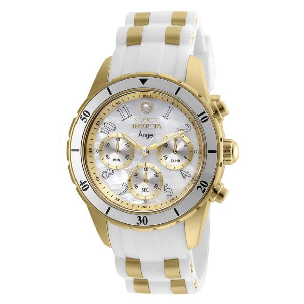 ectq10942_vni_0 jpg - Relgio feminino anjo 40 mm. Ouro. Branco 24901, Invicta