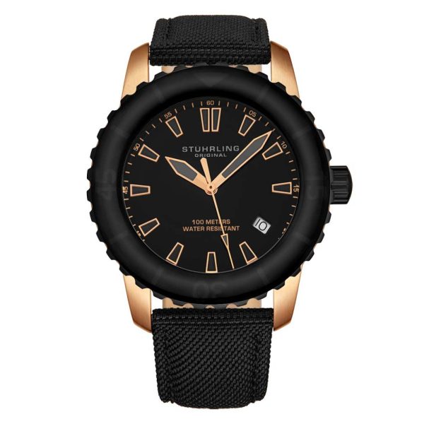 ectq10_1002_0 jpg - Relógio Masculino Stuhrling Yara 2001 Quartzo 44mm, Preto