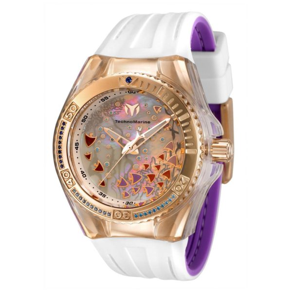 ectq120911_mt_vni_0 jpg - Relgio feminino TechnoMarine Cruise Dream com mostrador em madreprola 40 mm. Branco. Roxo TM 119021, Invicta