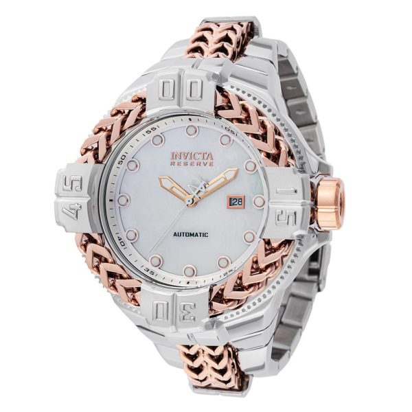 ectq13774_vni_0 jpg - Reserva Gladiator Spartacus Men S Watch W por Madre of Pearl Dial 59,6mm. Rose Gold. Aço 47731