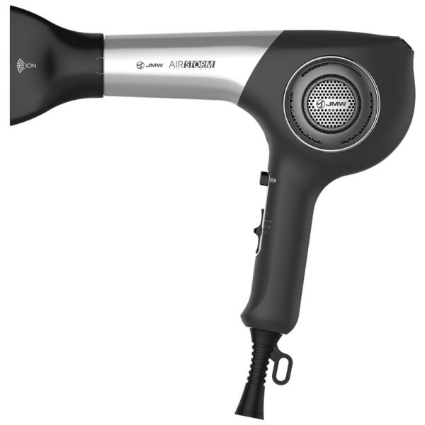 ectq1bb6fyy80b_0 jpg - Secador de Cabelo Profissional com 3 Temperaturas, 1600W, 110v, JMW KOREA AIR STORM M5150R, Cinza