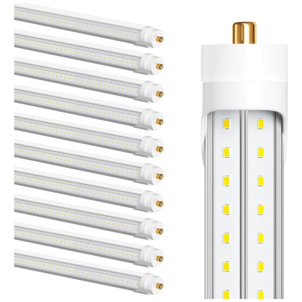 ectq1c5vlws80b_0 jpg - Lâmpada LED 75W 9500 Lumens 5000K Branca com Base T8, T10, T12, 10 Unidades, ELEKICO, Branco