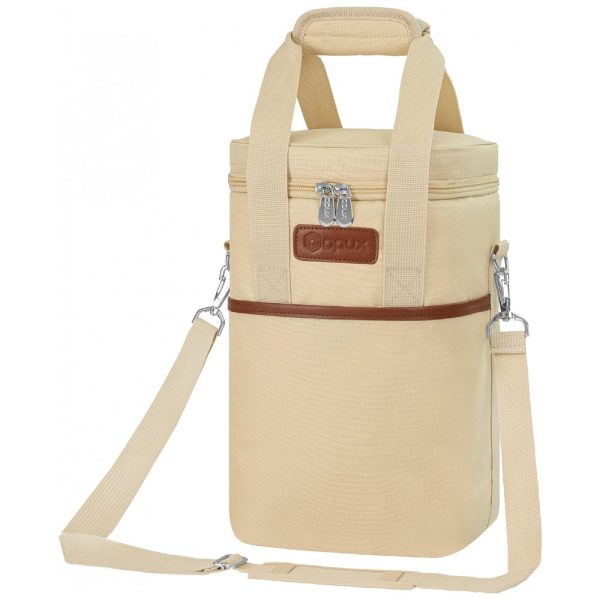ectq1gqsvg3b0b_0-1 jpg - Bolsa Térmica Para Transporte de Vinhos OPUX até 4 Garrafas, Bege