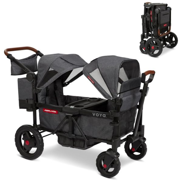 ectq1vz9hz4c0b_0-4 jpg - Carrinho de Passeio Vagão Duplo com 2 Assentos Altos e Dossel UV Ajustável, Radio Flyer Voya, Cinza