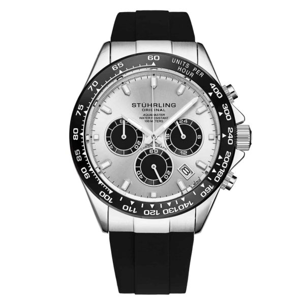 ectq1_2404_0 jpg - Relgio Aquamaster 4042 Crongrafo de 42mm em Prata Stuhrling