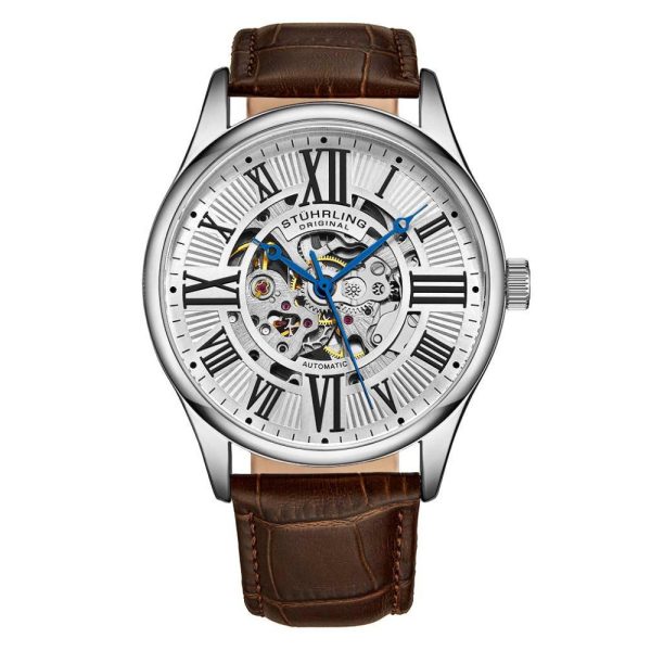 ectq1_2493_0-1 jpg - Relógio Masculino Stuhrling Atrium 3942 Quartzo 42mm, Marrom