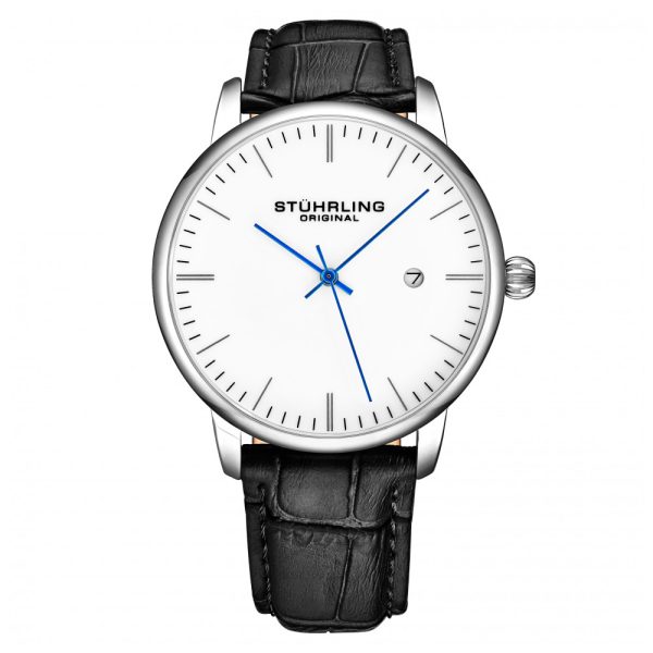 ectq1_7993_0 jpg - Relógio Masculino Stuhrling 3997.1 Quartzo 40mm, Preto Clássico