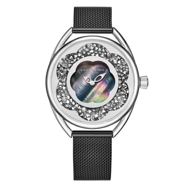 ectq20_m599_0 jpg - Relógio Feminino Stuhrling Lily 995M Quartzo 38mm, Preto