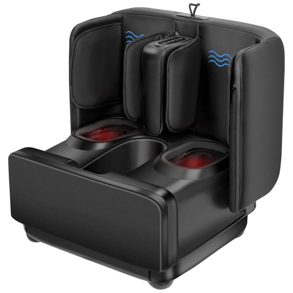 ectq222fsrk90b_0 jpg - Massageador Elétrico para Pés e Panturrilhas com Calor, COMFIER, Preto