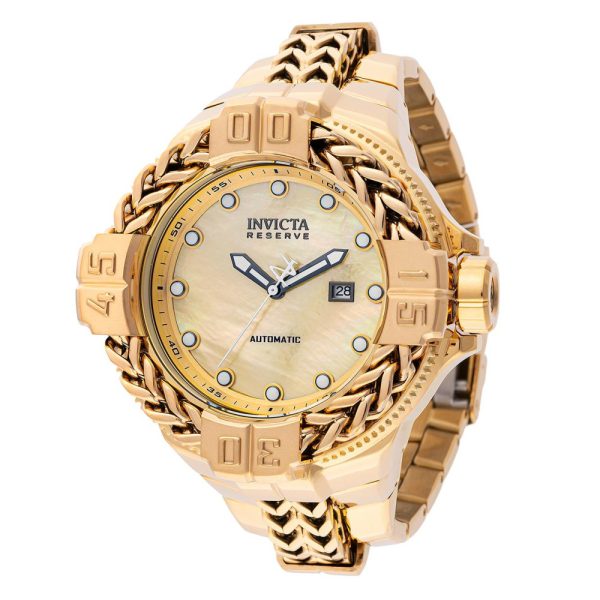 ectq23774_vni_0 jpg - Reserva Gladiator Spartacus Men S Watch W por Madre of Pearl Dial 59,6mm. Ouro 47732