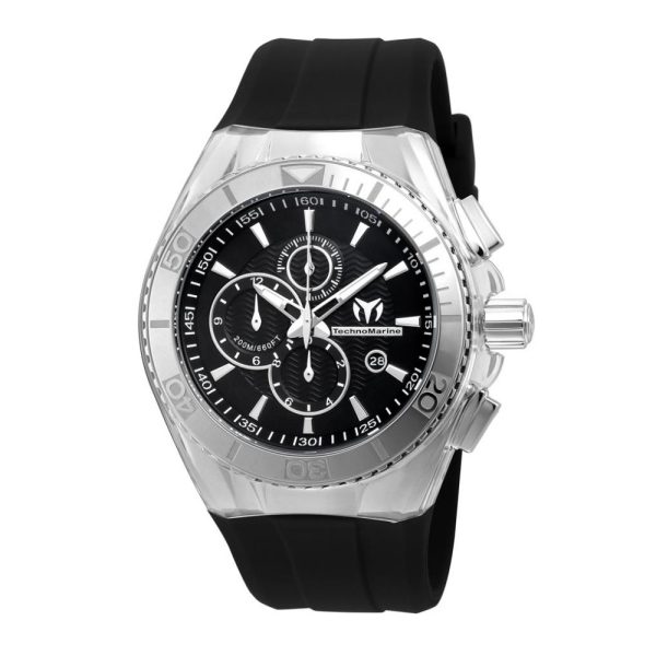 ectq240511_mt_vni_0 jpg - Relógio Masculino Original TechnoMarine Cruise 46mm. Preto TM 115042