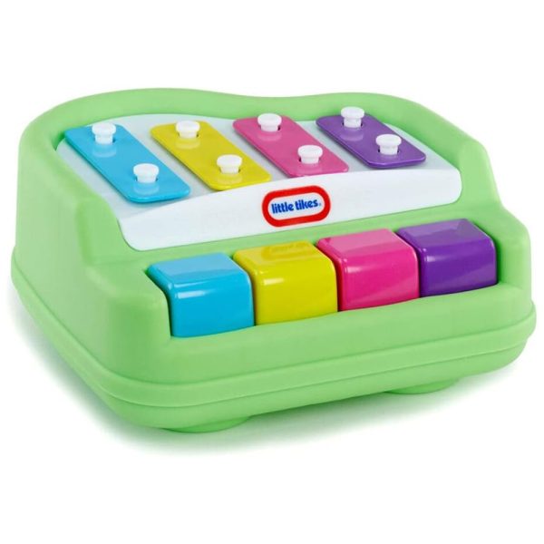 ectq242hc1m10b_0 jpg - Piano com Teclas Fáceis de Pressionar para Bebês de 6 a 36 Meses, Little Tikes