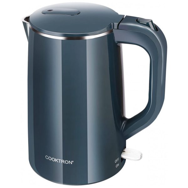 ectq2jnl6s8b0b_0 jpg - Chaleira Elétrica 1,7 L com Desligamento Automático, 110V 1500W, COOKTRON, Azul