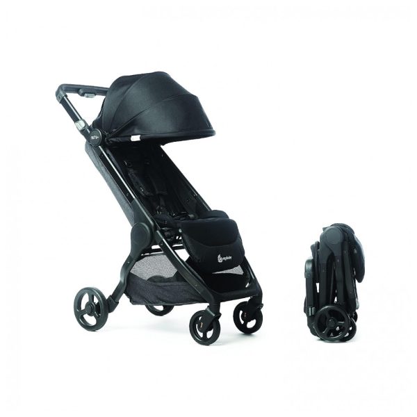 ectq2mgpxp590b_0 jpg - Carrinho de Bebê para Passeio Leve, Dobrável e Transporta até 22kg, Ergobaby, Preto