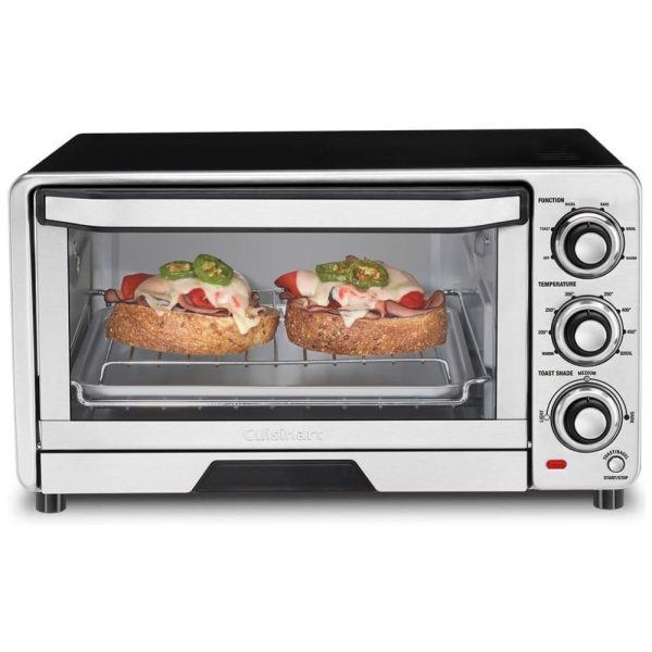 ectq2mgzmj400b_0 jpg - Forno Elétrico de Bancada, Aço Inoxidável, 1800W, 110v, CUISINART TOB 40N, Prateado