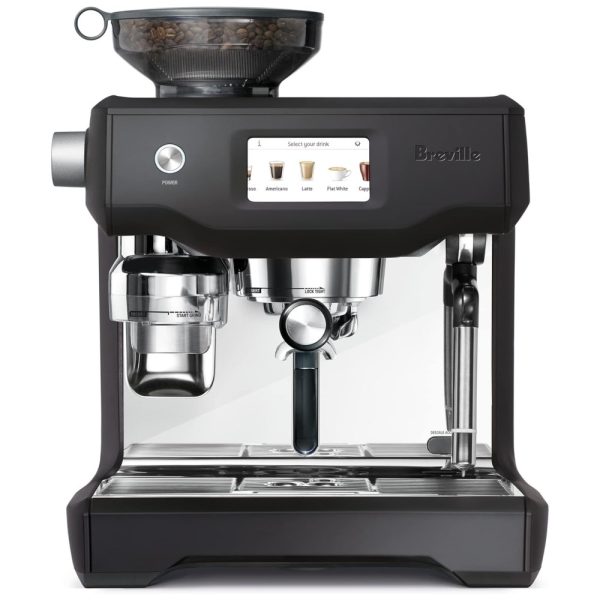 ectq2tympj1b0b_0-1 jpg - Cafeteira Elétrica Programável Expresso Automática com Moedor de Café, Vaporizador e Controle Digital, 1800W, 110v, BREVILLE BES990BTR1BUS1, Preto