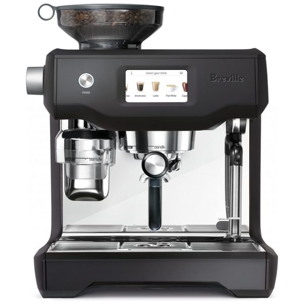 ectq2tympj1b0b_0 jpg - Cafeteira Elétrica Programável Expresso Automática com Moedor de Café, Vaporizador e Controle Digital, 1800W, 110v, BREVILLE BES990BTR1BUS1, Preto