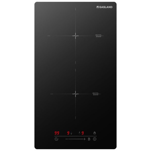 ectq2ypl63g70b_0 jpg - Induction Cooktop 12 Inch, GASLAND Chef IH30BF 2 Burners Electric Induction Cooktop, Built in Induction Stovetop, 9 Power Levels, Sensor Touch Control, Child Safety Lock, 1 99 Minutes Timer,240V