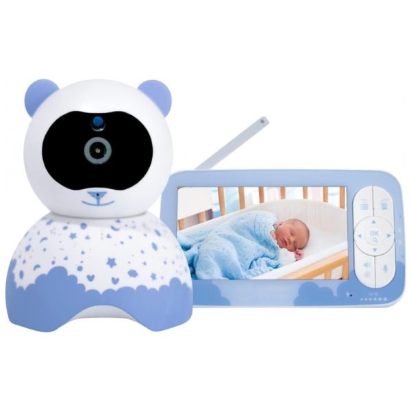 ectq2zlb6gfb0b_0 jpg - Babá Eletrônica SoyMomo com Câmera HD, Monitor, Áudio Bidirecional e Sensor de Temperatura, Azul