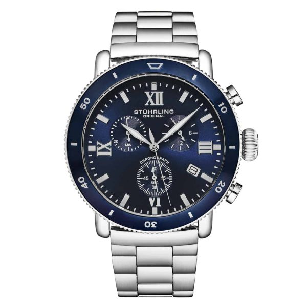 ectq2_0404_0 jpg - Relgio Masculino Crongrafo DualMode 4040 48mm com Mostrador Azul da Stuhrling