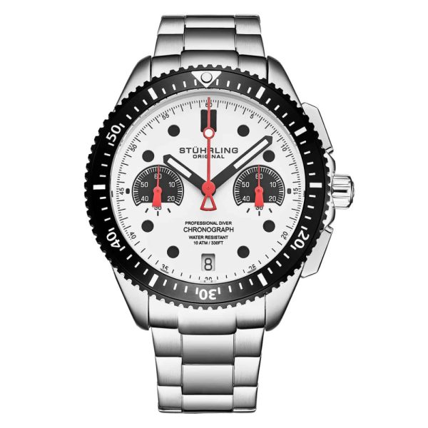 ectq2_6104_0-1 jpg - Relógio Masculino Stuhrling 4016.2 Quartzo 42mm com Cronógrafo, Prata