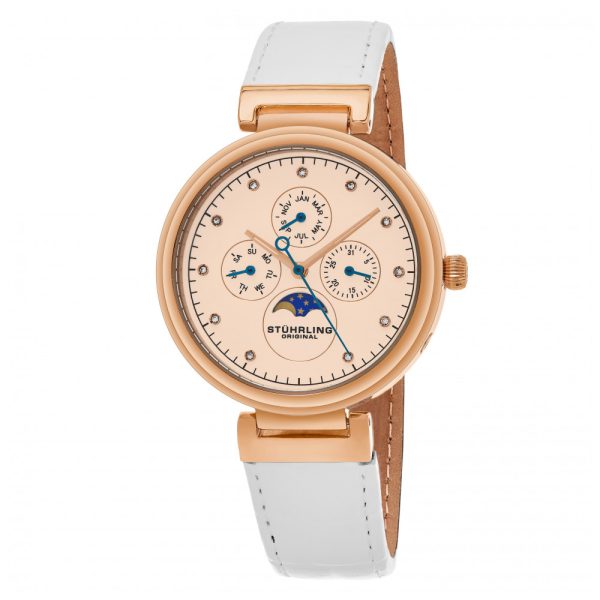 ectq30_476_0 jpg - Relógio Feminino Stuhrling Selene 674 Quartzo 39mm, Marrom Clássico