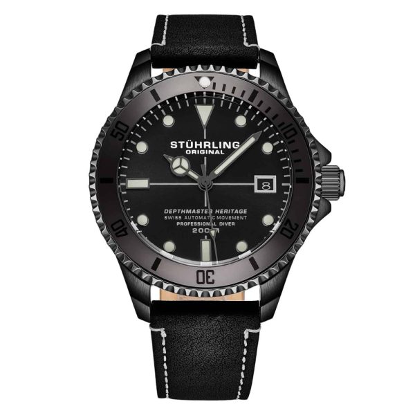 ectq30_bh388_0 jpg - Relógio Masculino Stuhrling 883HB.03 Automático 42mm, Preto