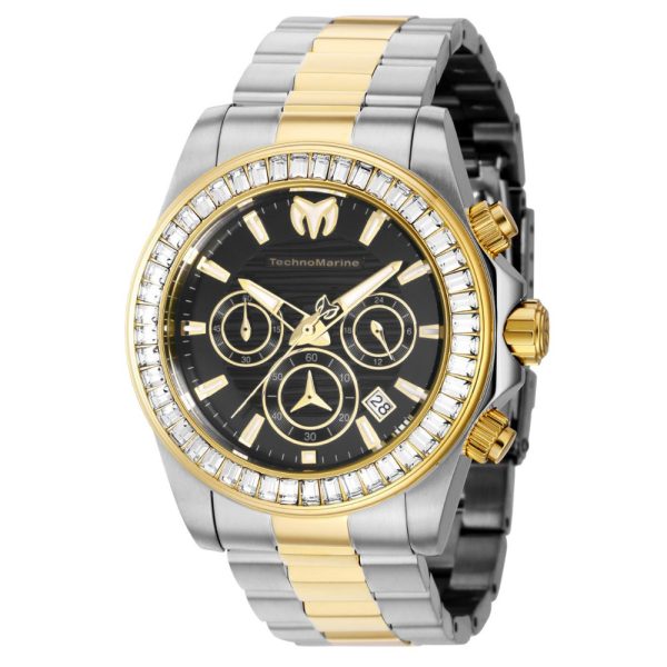 ectq330222_mt_vni_0 jpg - Relógio Masculino TechnoMarine Manta Ray 42mm. Aço. Ouro TM 222033