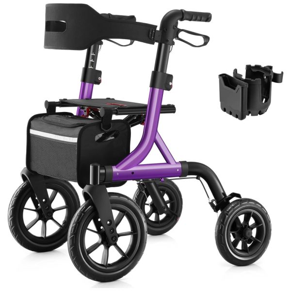 ectq35p4vssc0b_0 jpg - Andador Dobrável para Idosos com Assento, Ajuste de Altura e Rodas Grandes, MAXWALK, Roxo