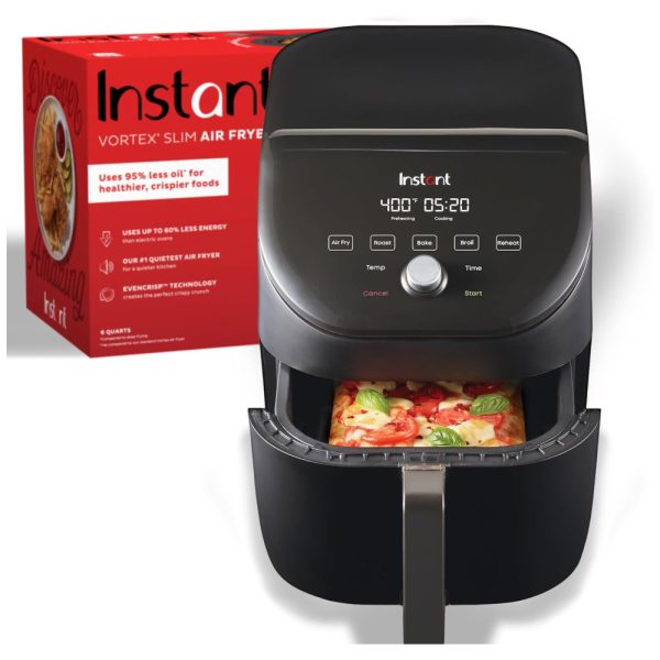 ectq36r2bxbb0b_0 jpg - Fritadeira Elétrica AirFryer 6L com Painel Digital e Cesto Antiaderente, 110V, Vortex Slim, Preta